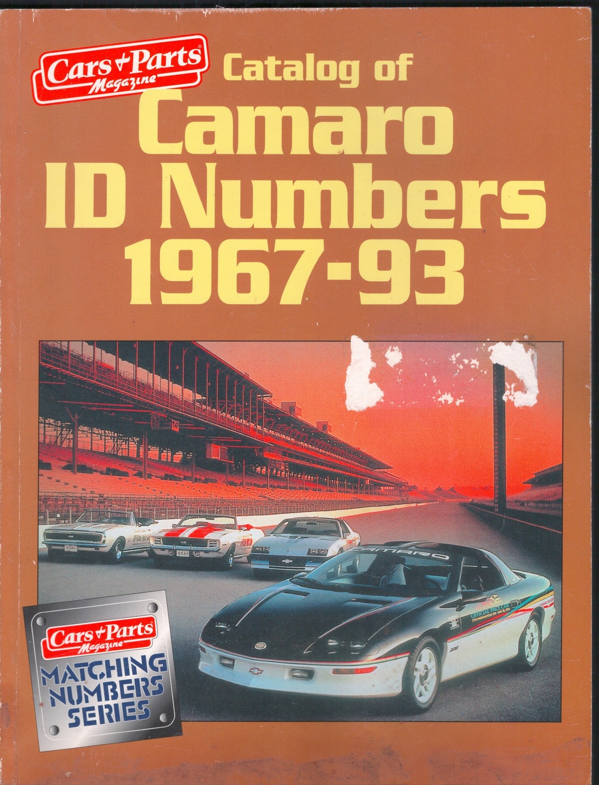 1967-93 Catalog of Camaro ID Numbers MN2760