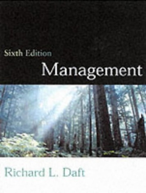 Management Hardcover Richard L. Daft