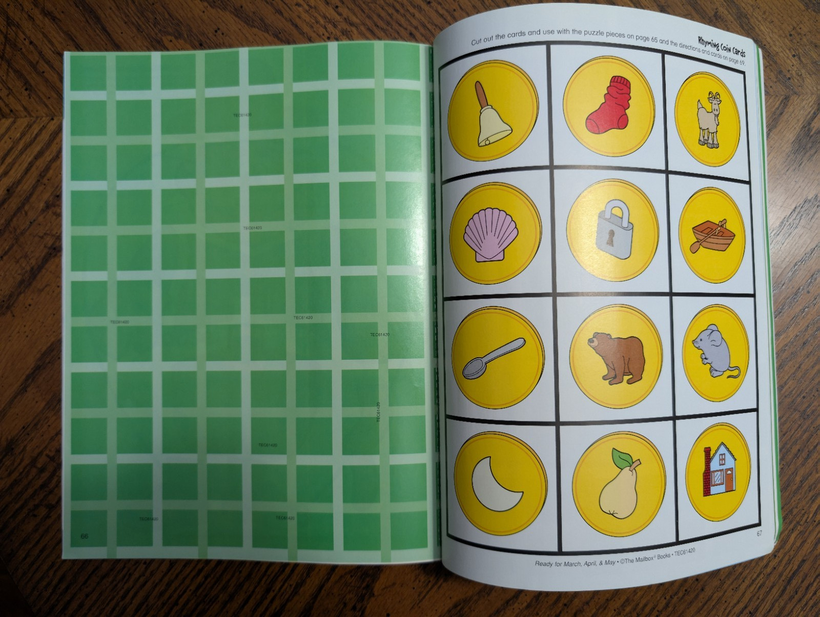 Ready for March, April, & May Preschool text Ex-Library Unmarked Mailbox Books