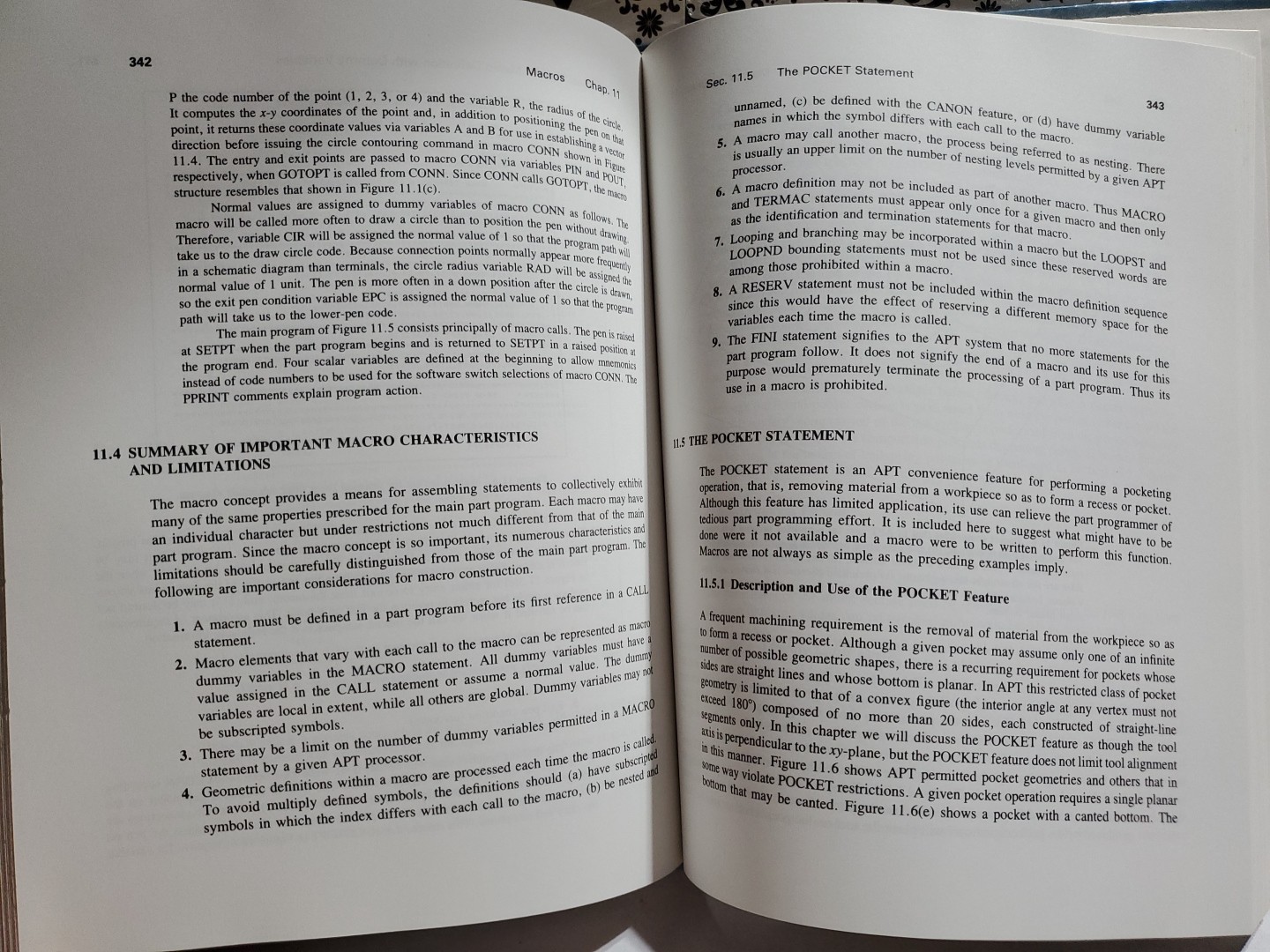 Numerical Control Programming in APT Irvin H Kral HC 1986 Prentice Hall