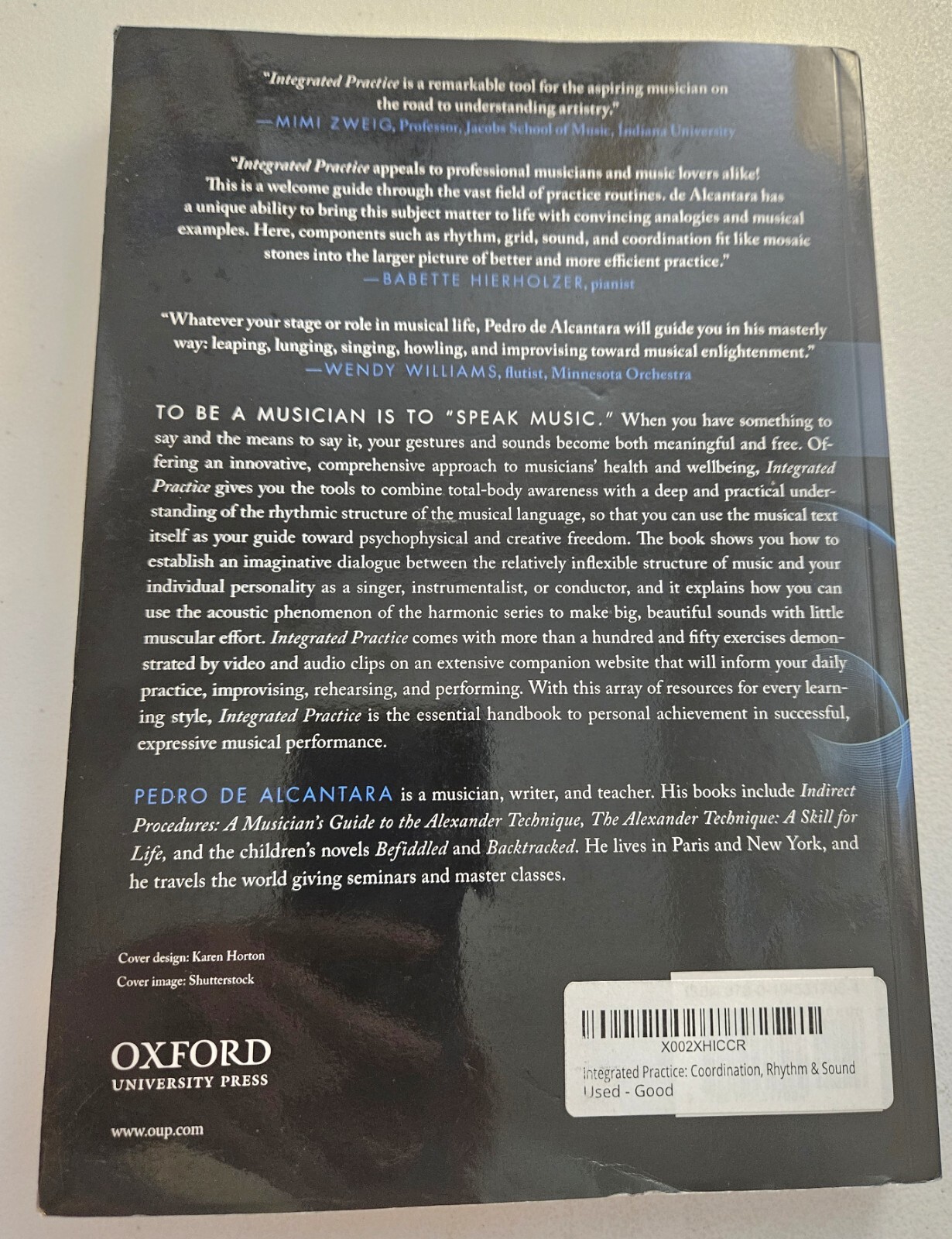 Integrated Practice: Coordination, Rhythm, and Sound Softcover Book