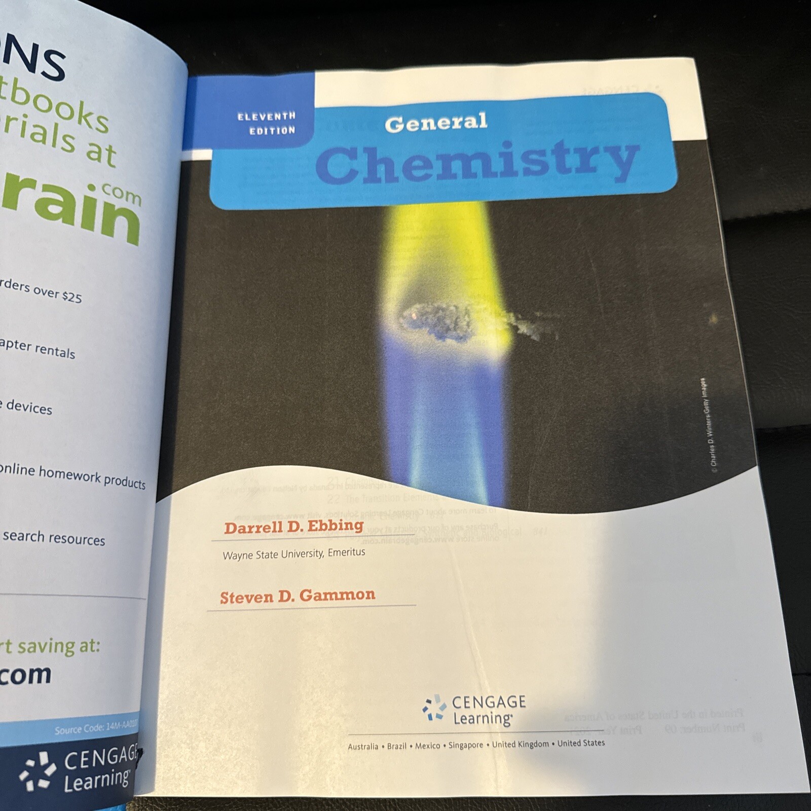 Mindtap Course List Ser.: General Chemistry by Darrell Ebbing and Steven D….