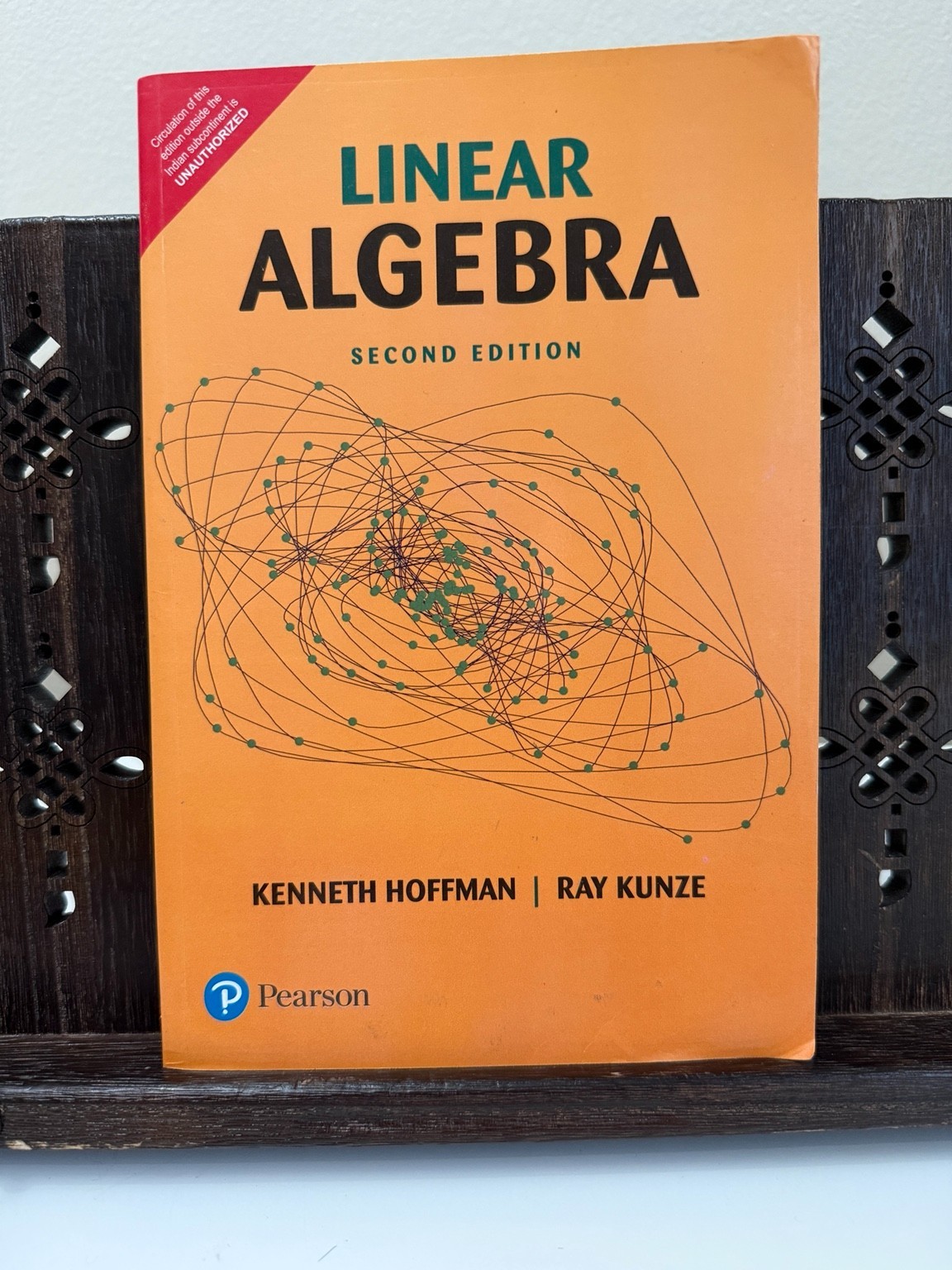 Linear Algebra 2nd Edition Hoffman Kunze Pearson Math Textbook PB