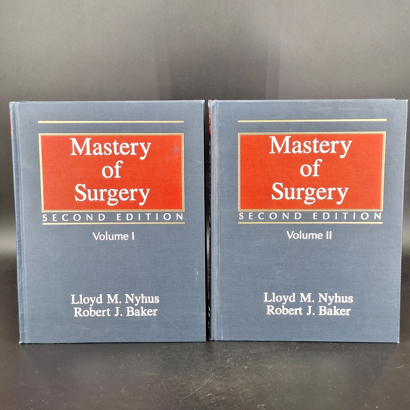Mastery Of Surgery Volume 1 and Volume 2 Set Second Edition Hard Cover