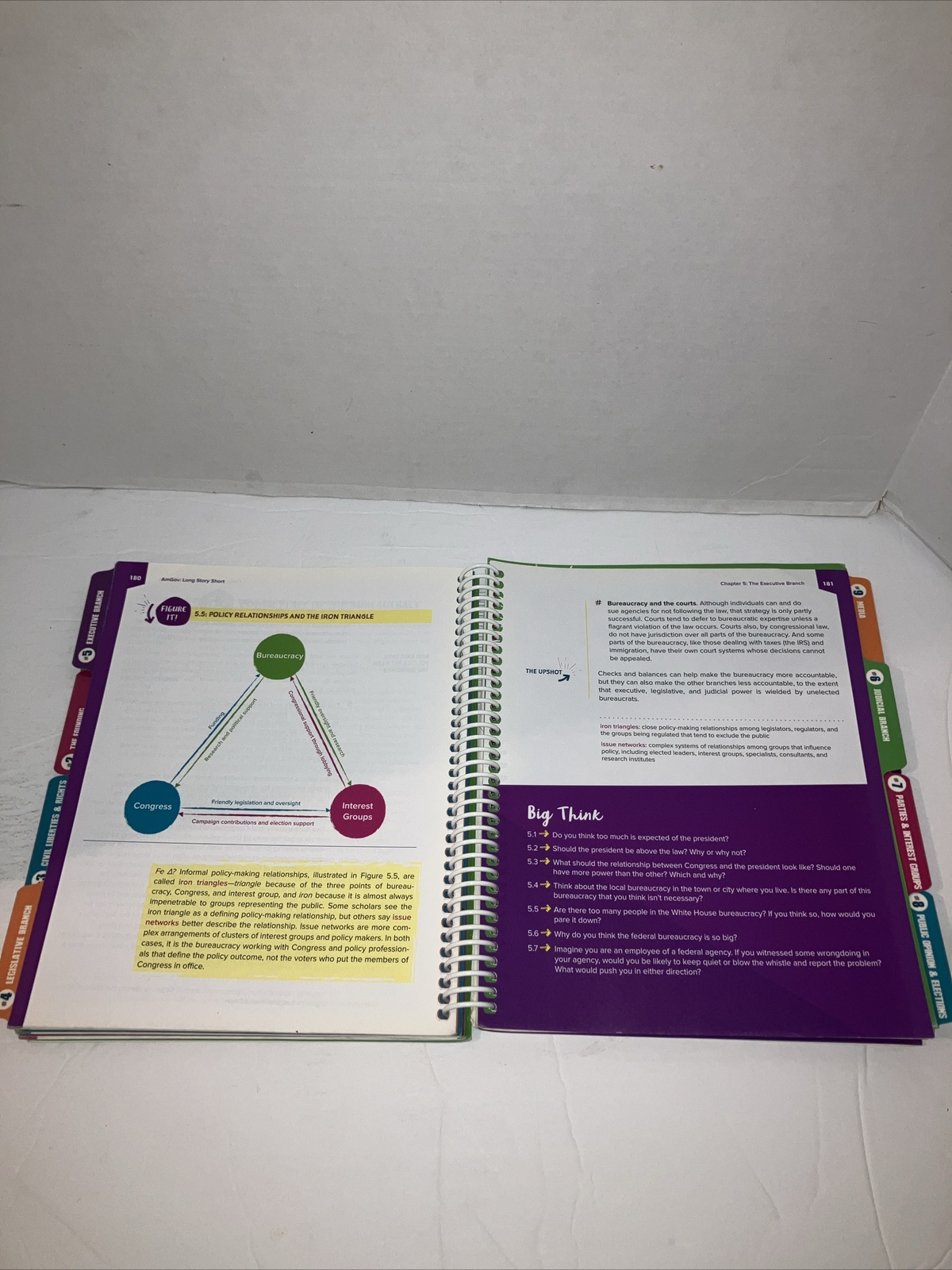 AmGov : Long Story Short by Christine Barbour (2021, Spiral) Second Edition VGC