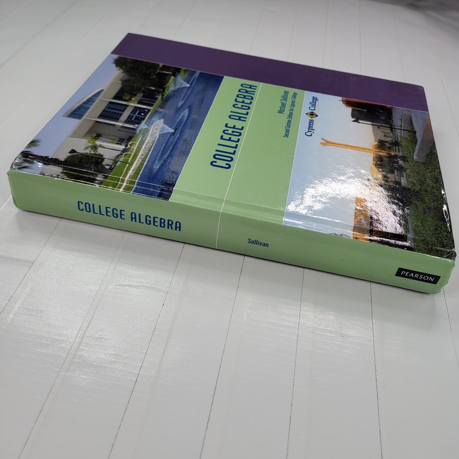 cypress college algebra second custom edition hardcover book pearson learning