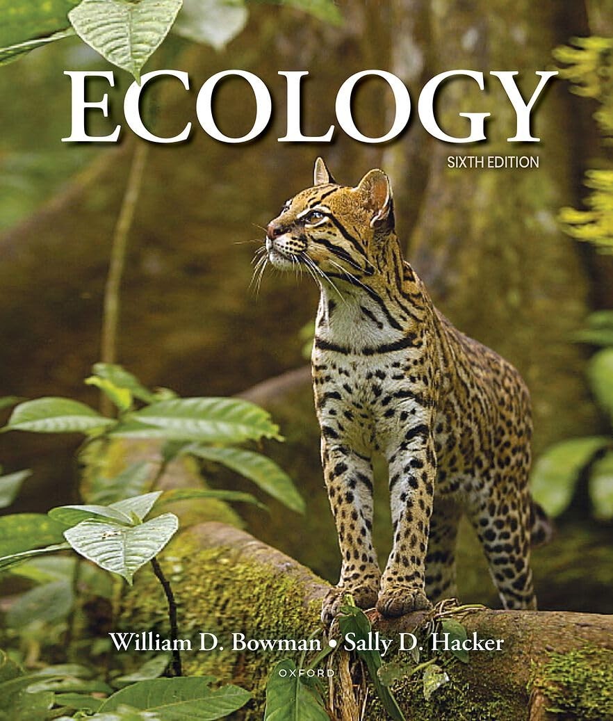 Ecology by Bowman, Hacker New 9780197614044 Fast Free Shipping..