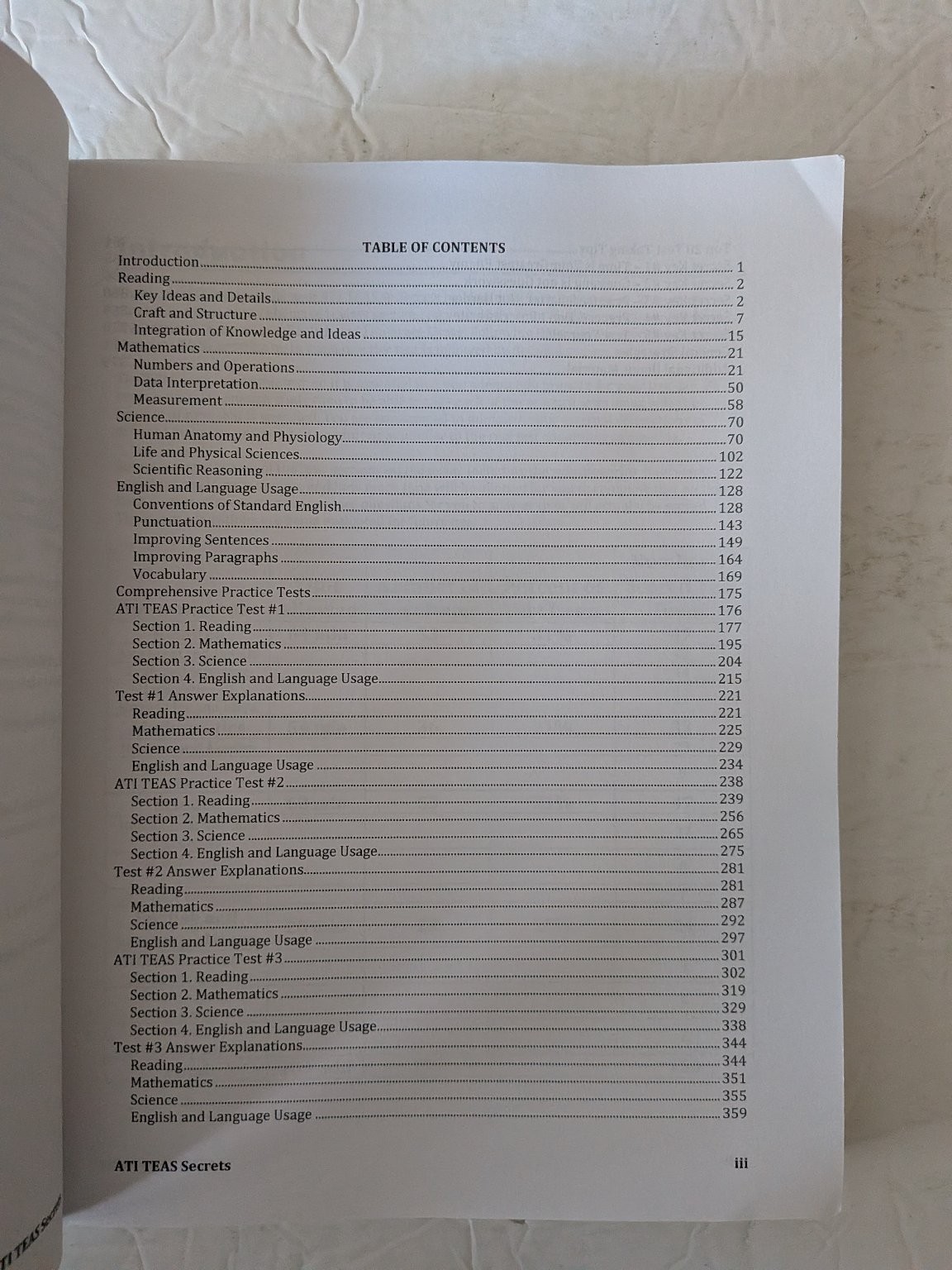 ATI TEAS Secrets Study Guide 2018 Sixth Edition Mometrix Test Prep