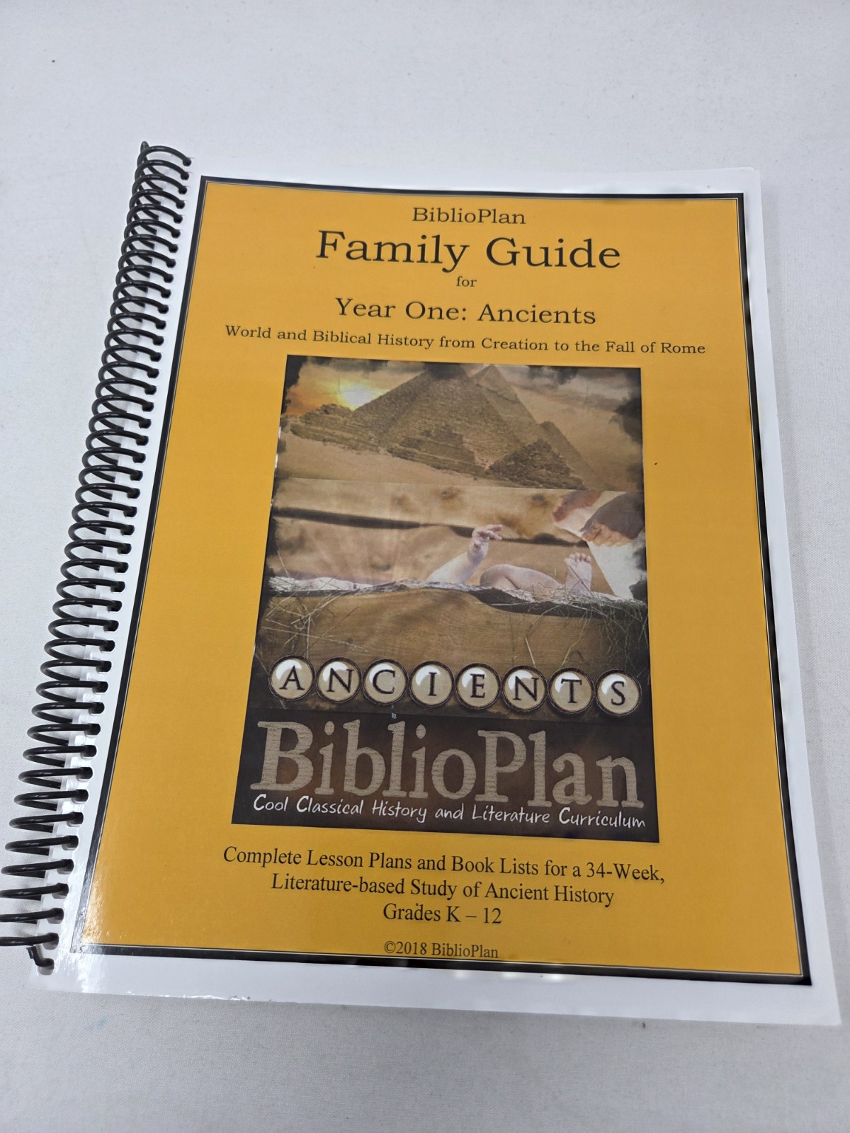 BiblioPlan Family Guide for Year One: Ancients 2021