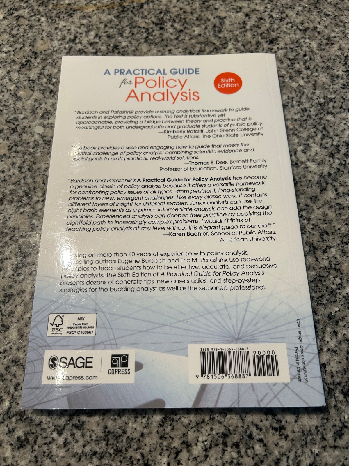 A Practical Guide for Policy Analysis, Sixth Edition