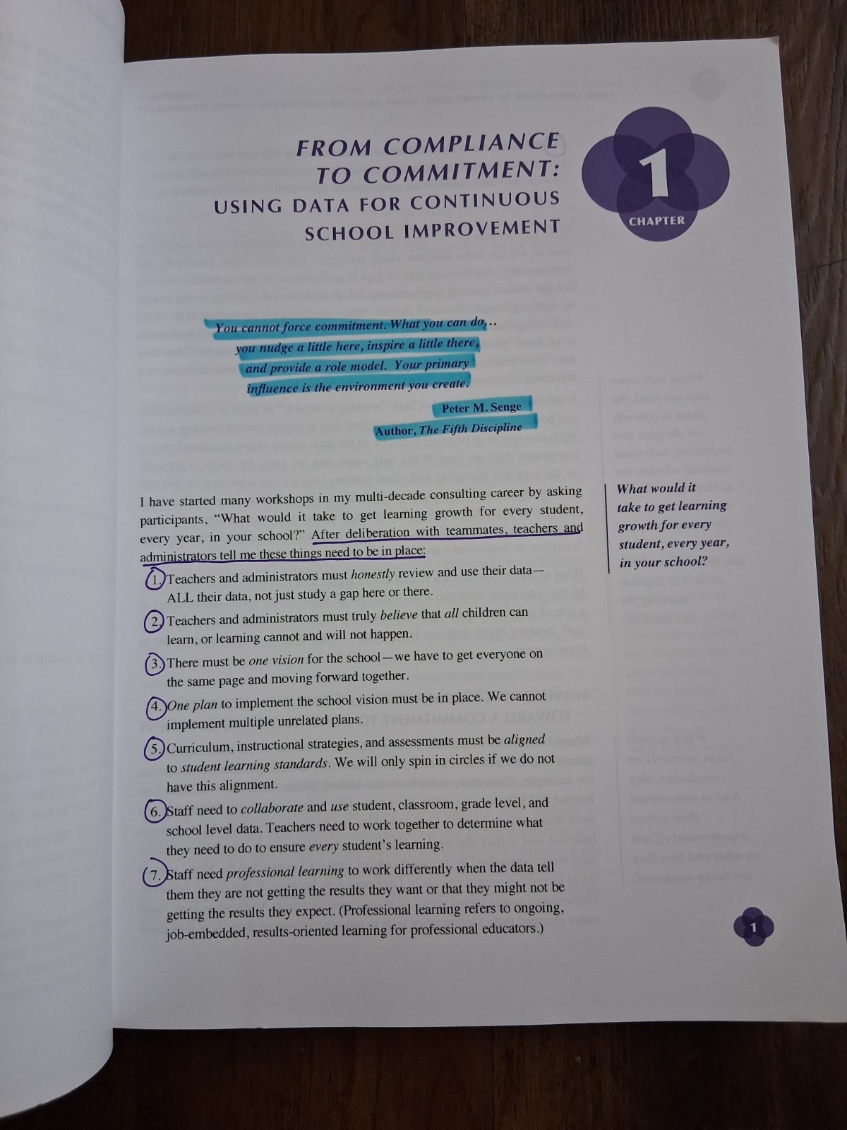 Data Analysis for Continuous School Improvement – Bernhardt 4th Edition