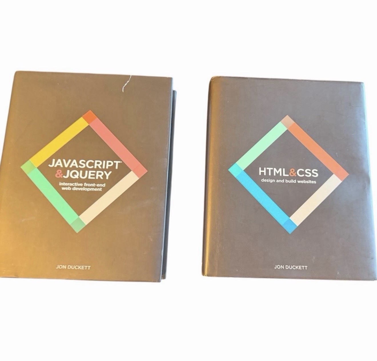 Web Design with HTML, CSS, JavaScript and JQuery Set by Jon Duckett