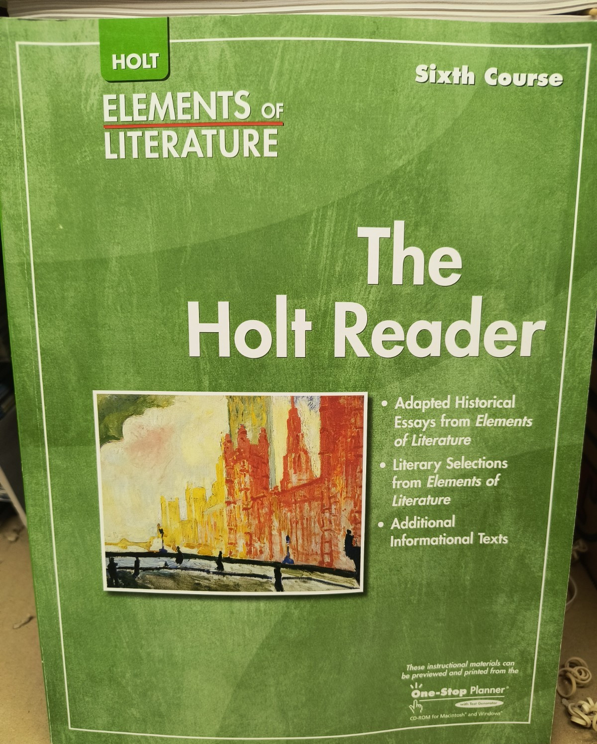Holt Elements of Literature 6th Course Bundle inc Teacher Materials