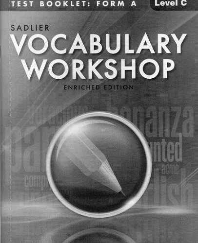 VOCABULARY WORKSHOP ENRICHED – Paperback, by Jerome Shostak – Very Good
