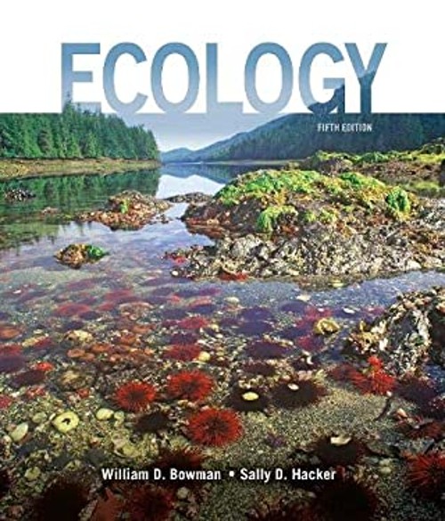 Ecology Paperback William D. , Hacker, Sally D. Bowman