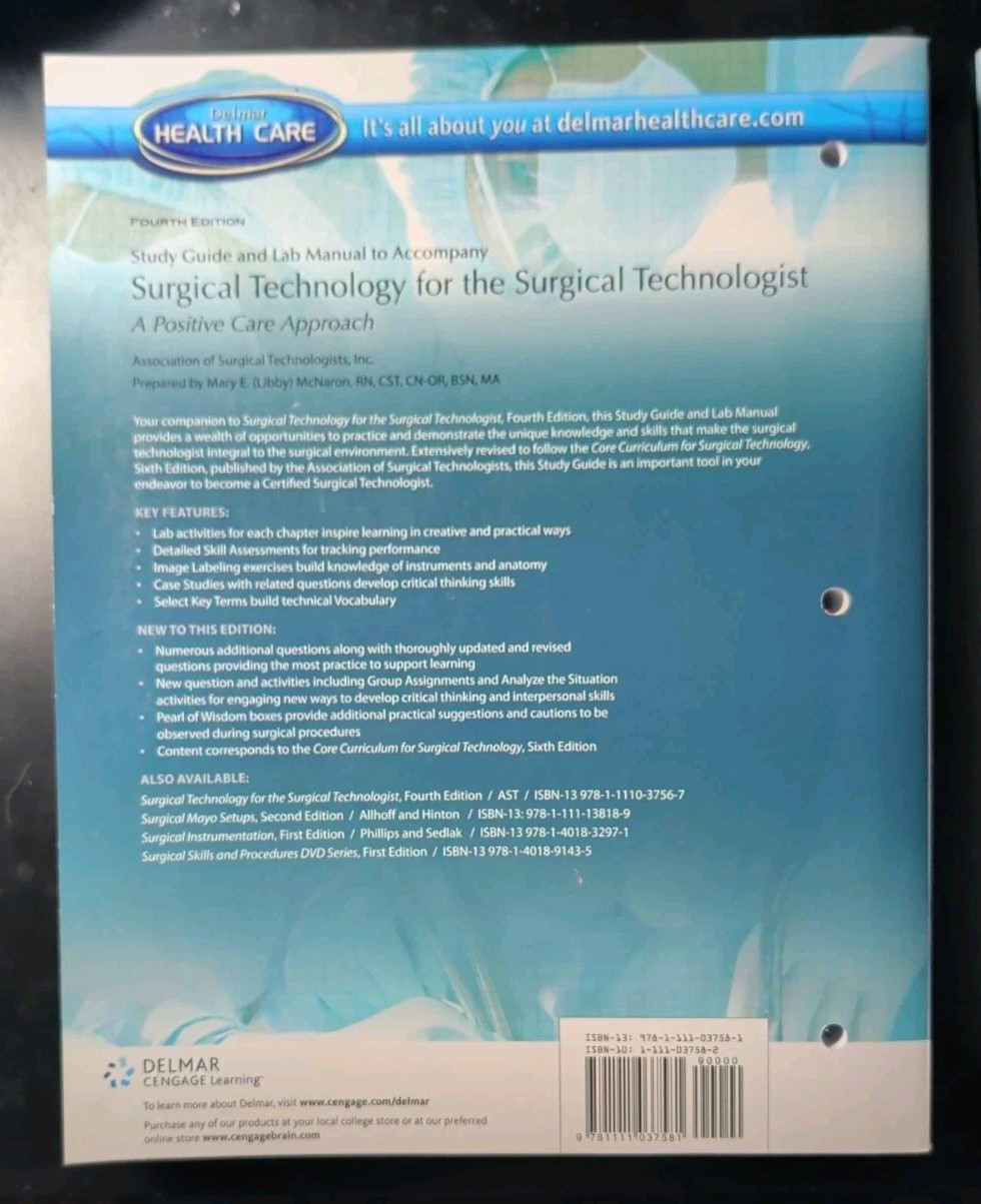Surgical Technology for the Surgical Technologist: A Positive Care Approach