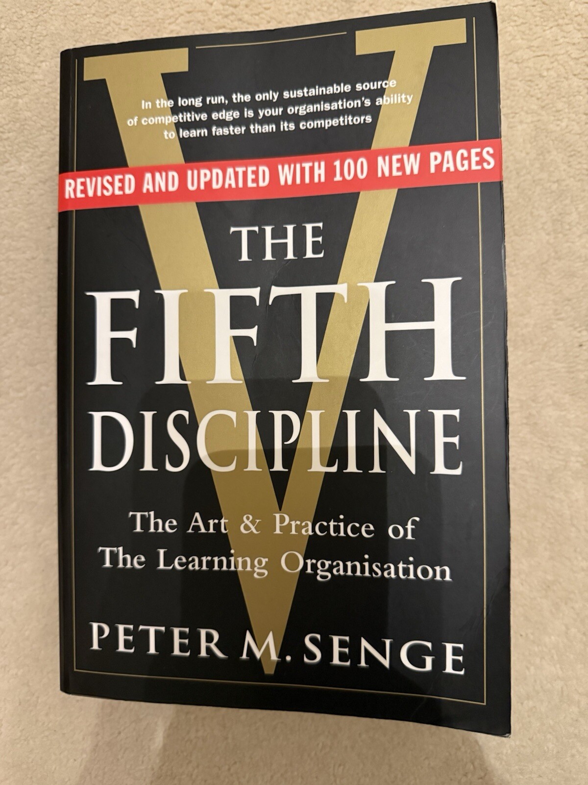 The Fifth Discipline: The art and practice of the… by Senge, Peter M Paperback