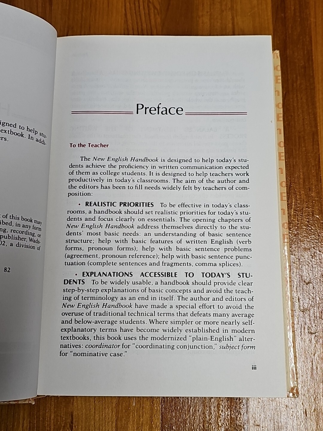 New English Handbook by Hans P. Guth San Jose State University (1982)