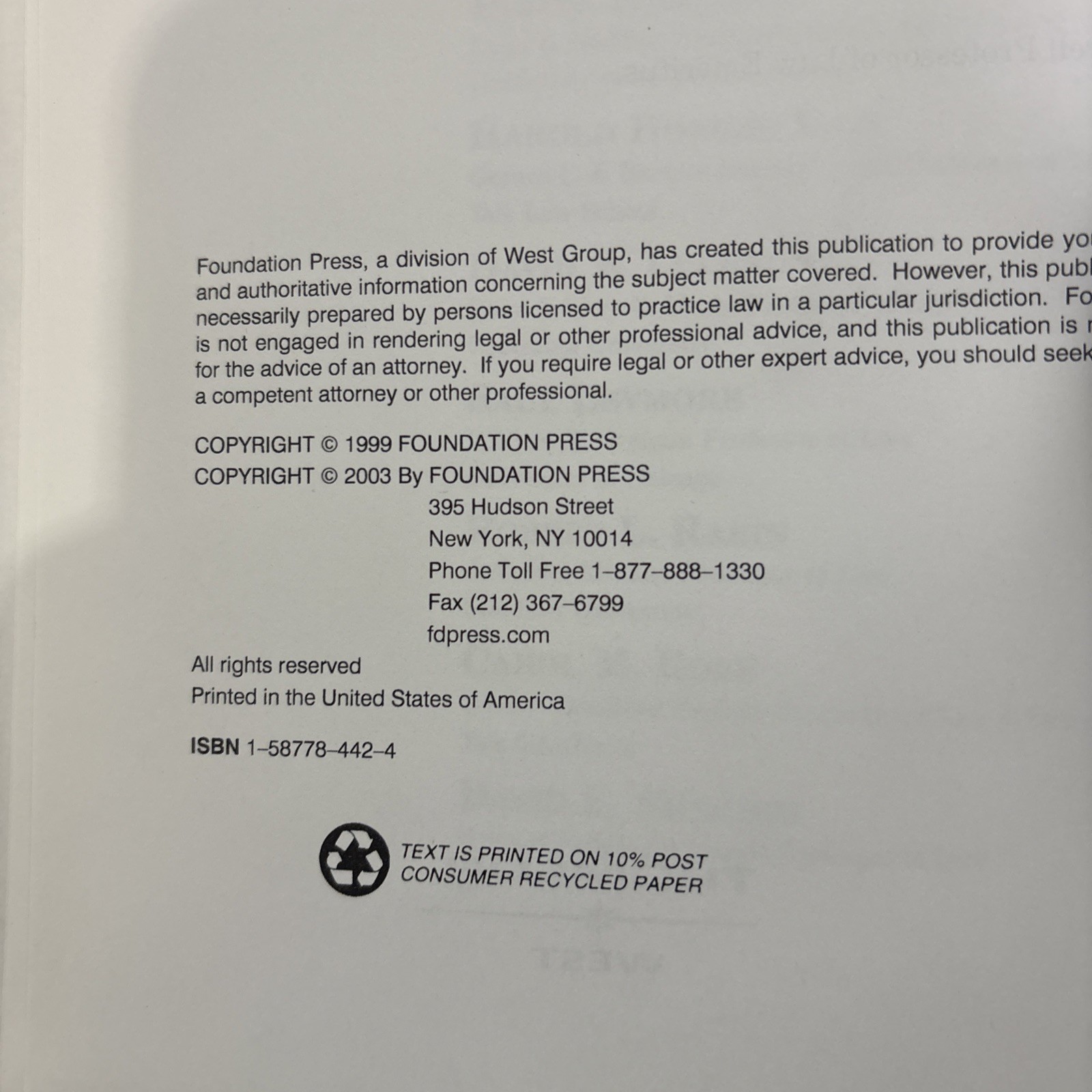 First Amendment law Second Edition Sullivan & Gunther Foundation Press