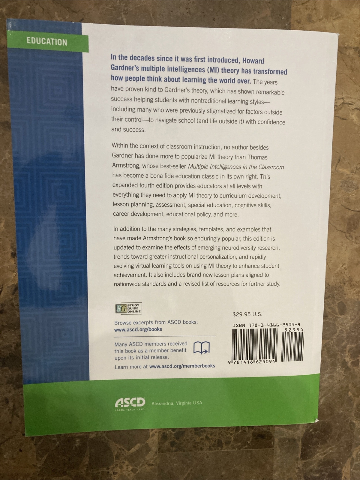 Multiple Intelligences in the Classroom by Thomas Armstrong (2017, Trade…