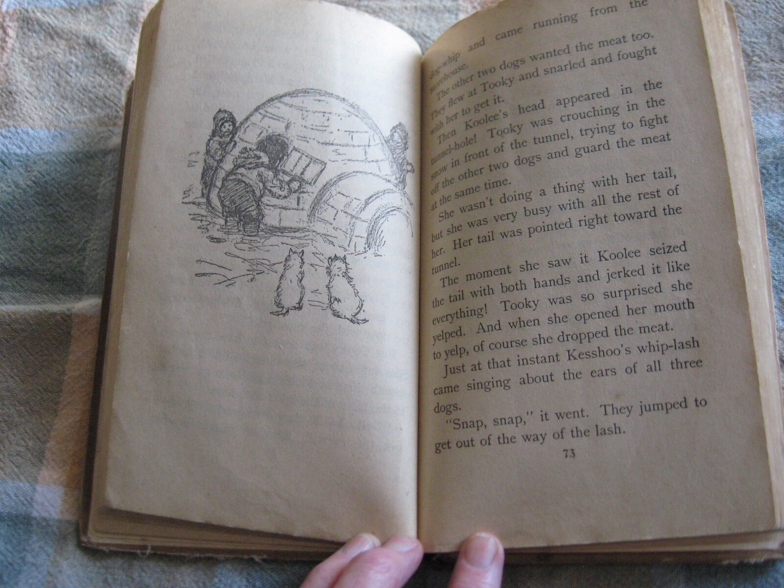 BookThe Eskimo Twins-School edition-1942-Lucy-Fitch,Perkins-Houghton Miffin Co.-