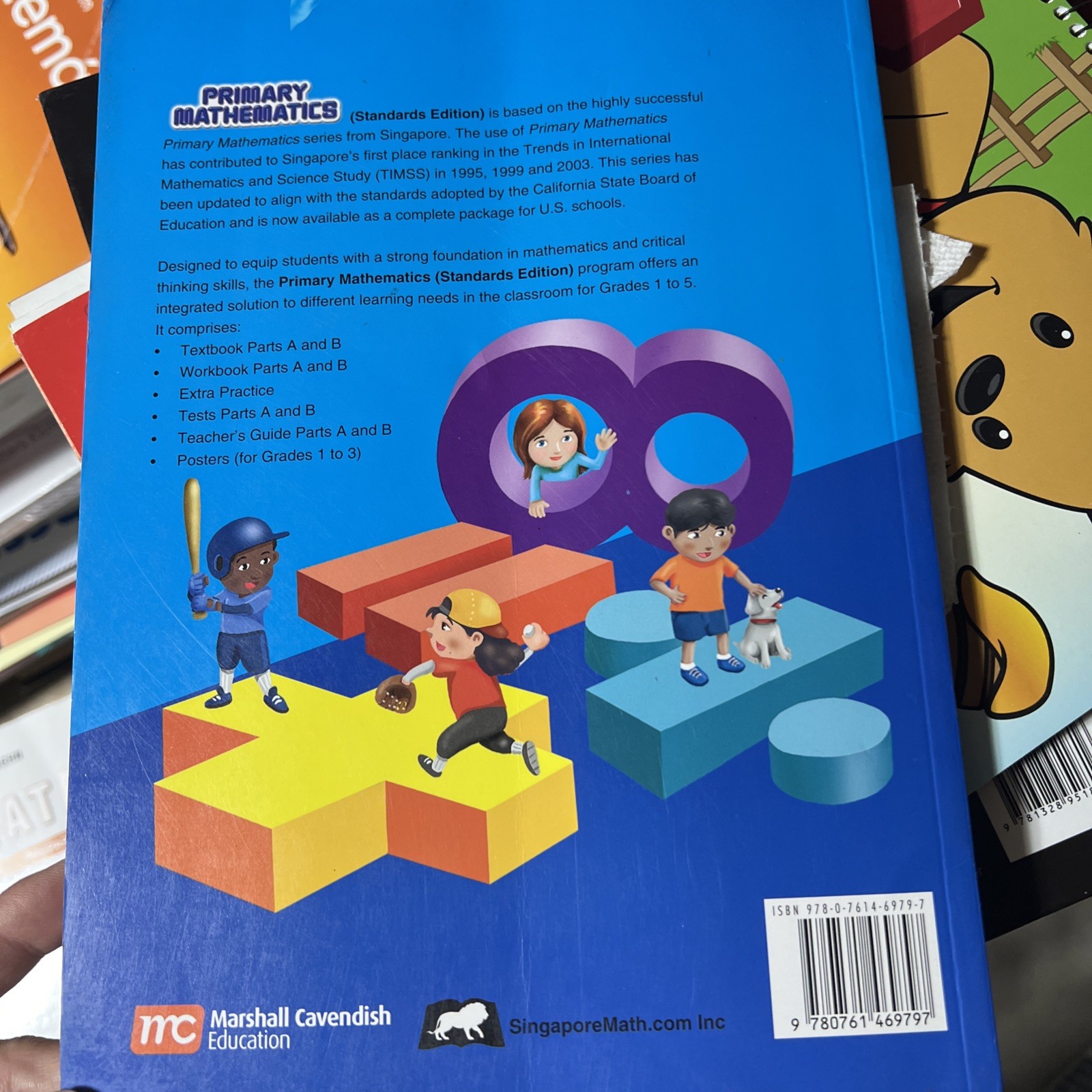 Primary Mathematics 2B Textbook, Standards Edition Singapore, elementary