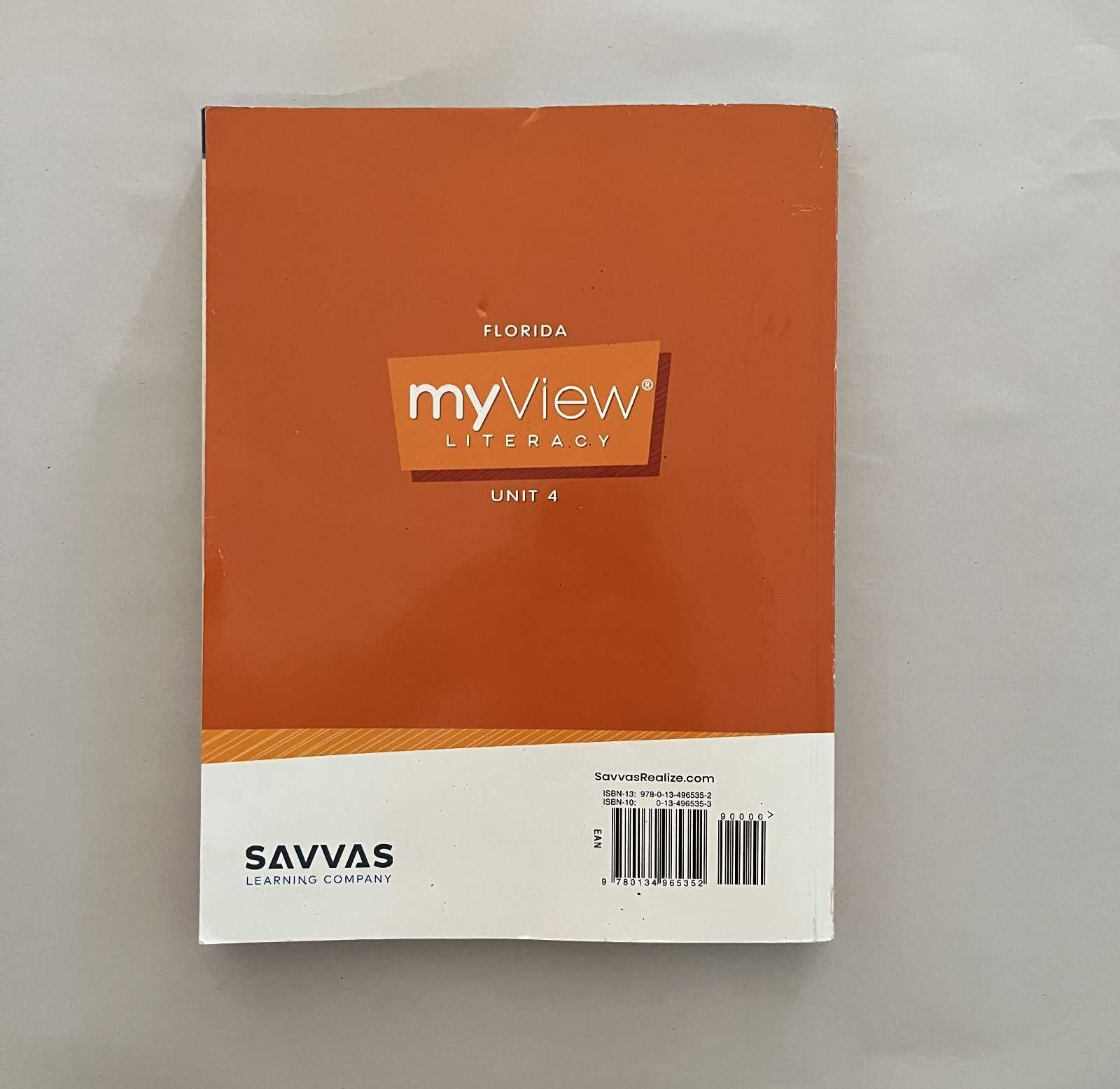 Grade 1 Fourth Unit, Florida My View Literacy Student Edition 1.4 Acceptable