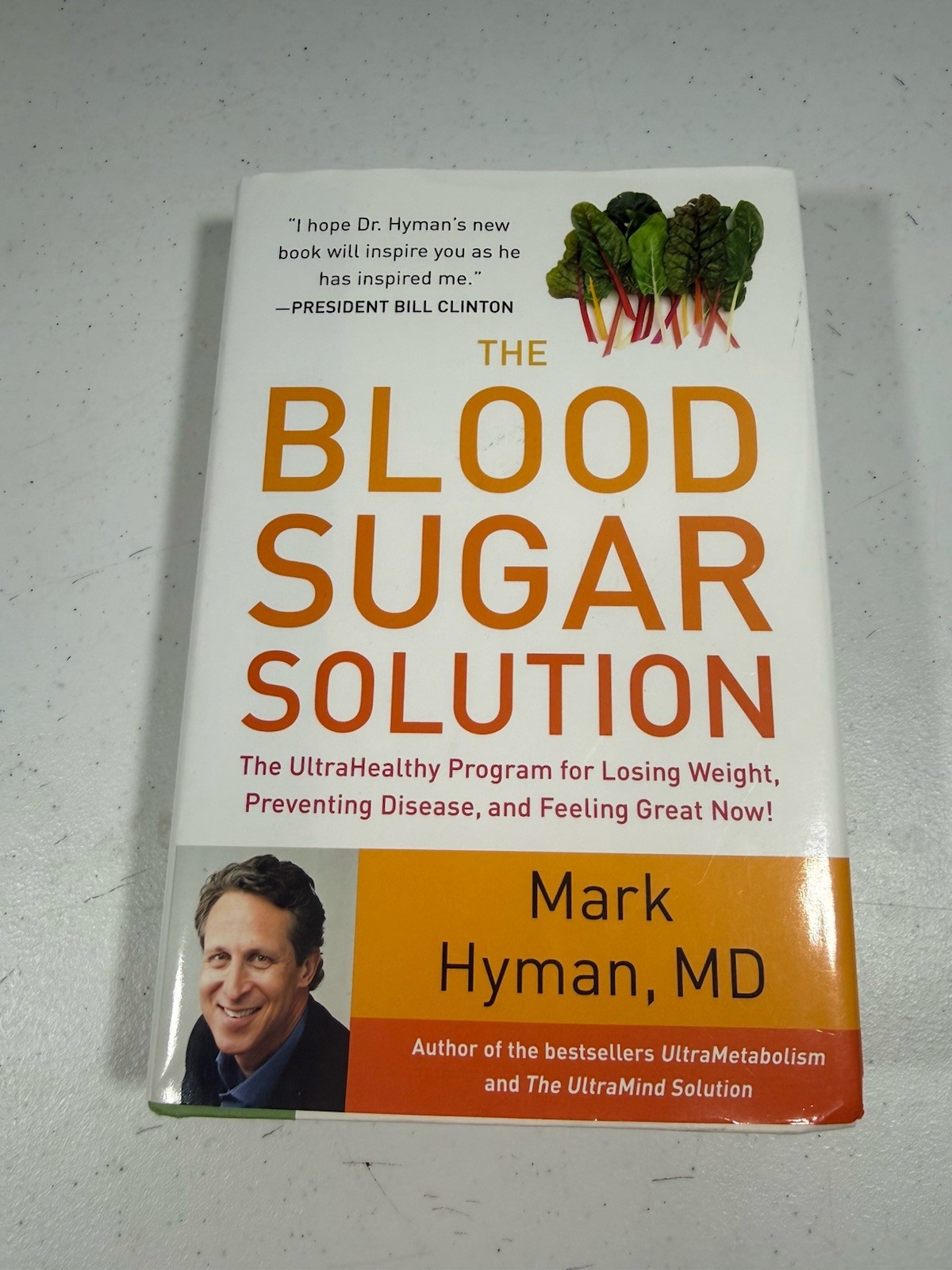 The Dr. Mark Hyman Blood Sugar Solution Hardcover Book Health Weightloss