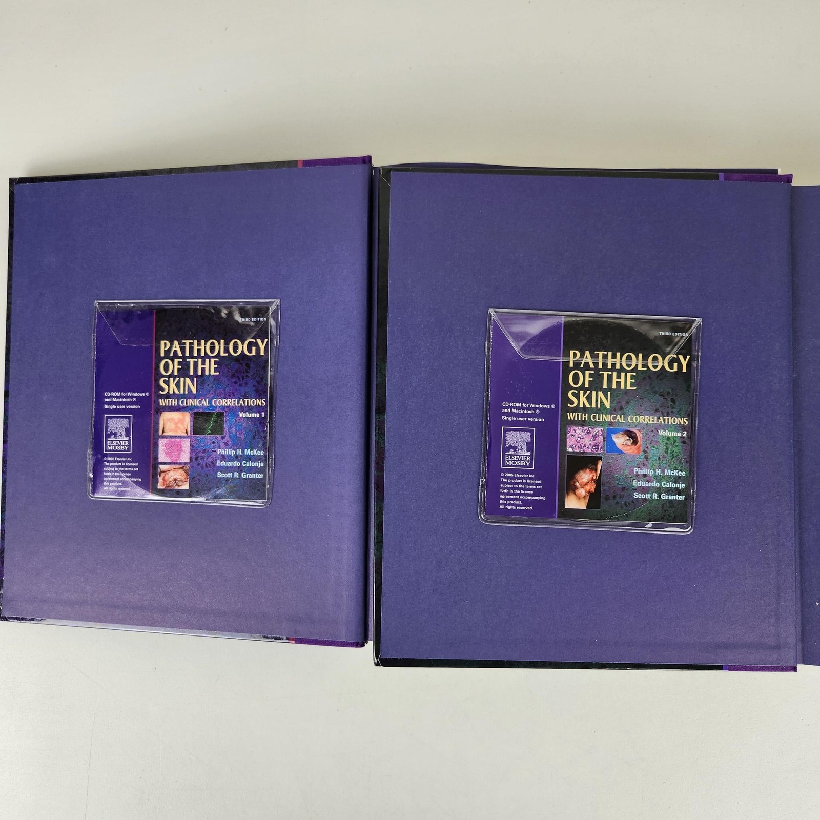 Pathology Of The Skin Clinical Correlations 3rd Edition Volumes 1 & 2 McKee