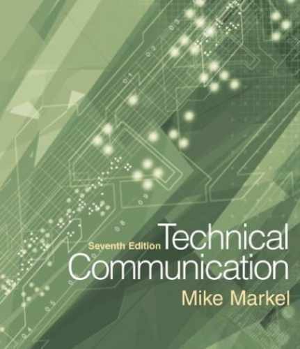 Technical Communication – Paperback, by Markel Mike – Very Good