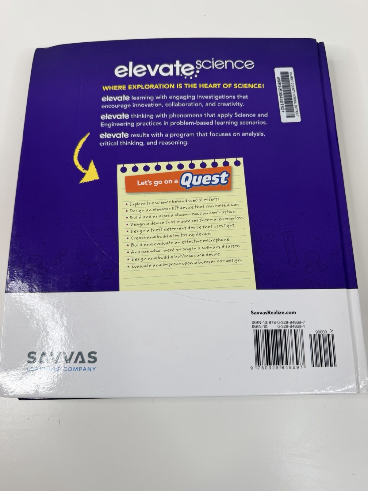 Elevate Science Physical Teachers Edition Savvas Learning Company