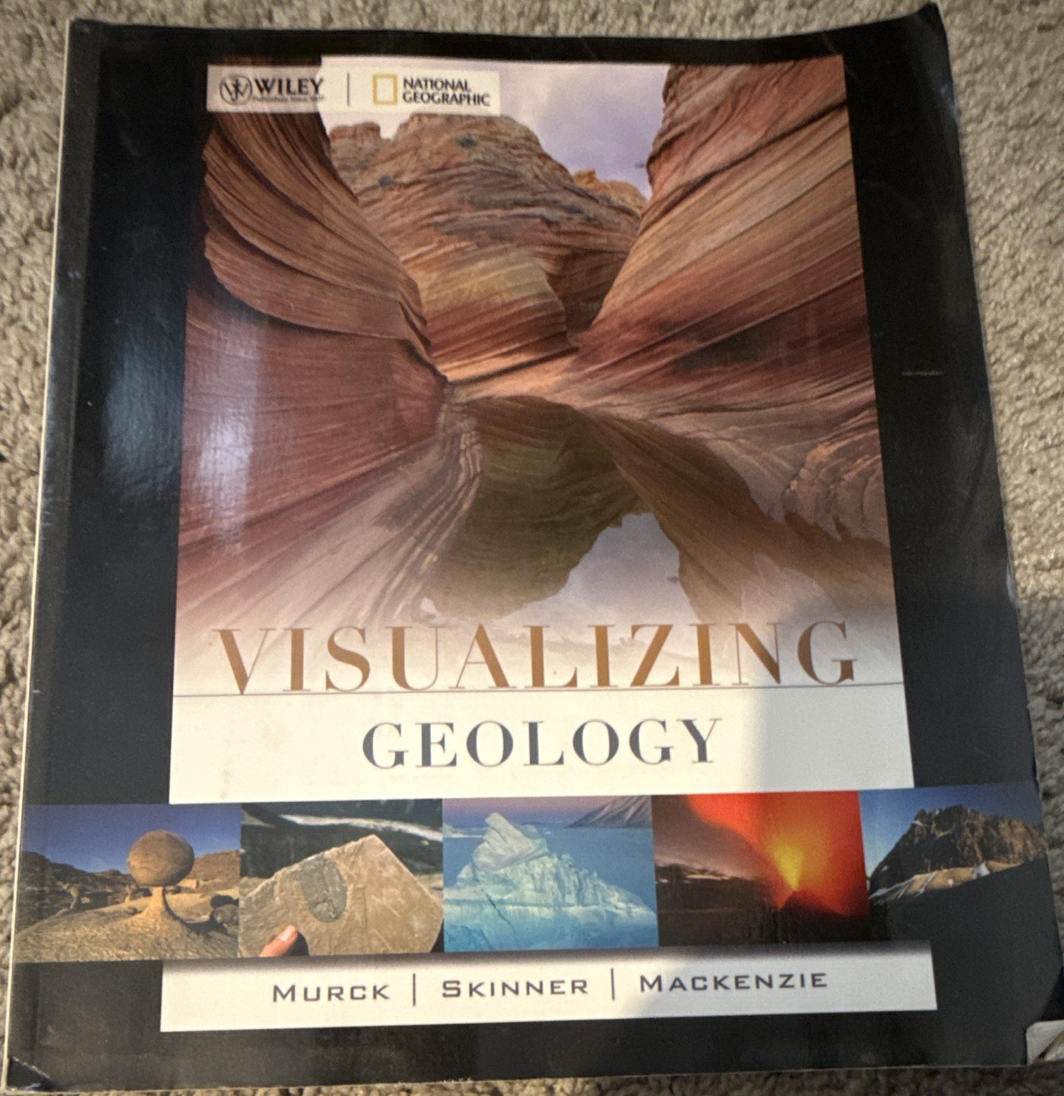 Wiley Visualizing Geology Paperback 2007 Textbook by Barbara W. Murck