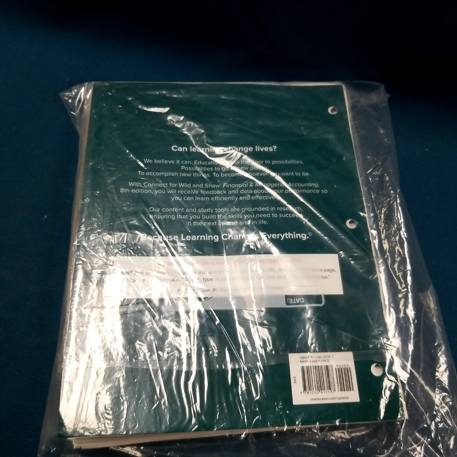 Financial & Managerial Accounting 8th Edition Loose Leaf Version