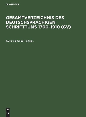 Schon – Schril by Peter Geils, Willi Gorzny, Hans Popst, Rain… – 9783111086132