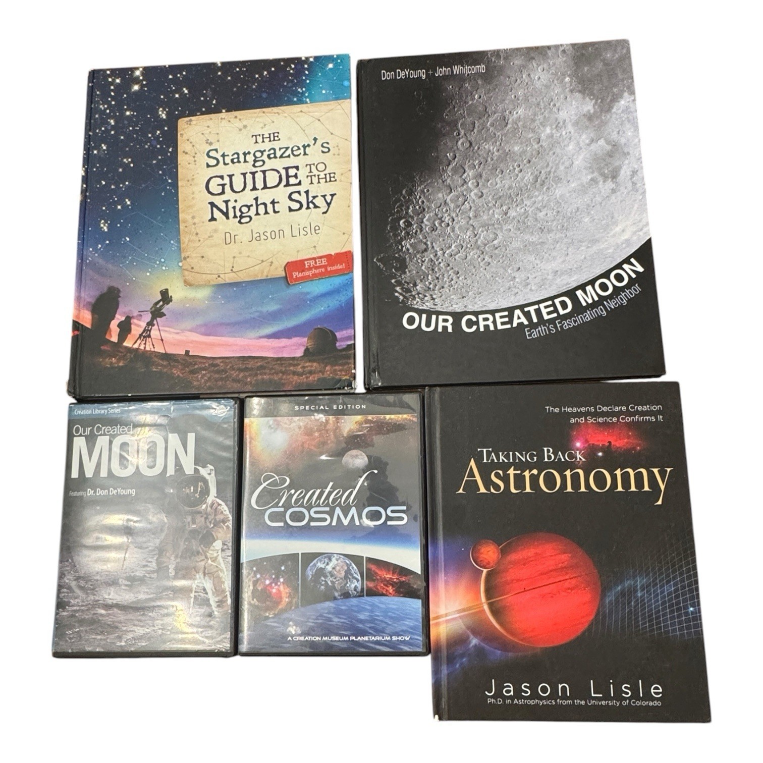 Master Books SURVEY OF ASTRONOMY Curriculum Pack of 5 Homeschool Grades 9-12