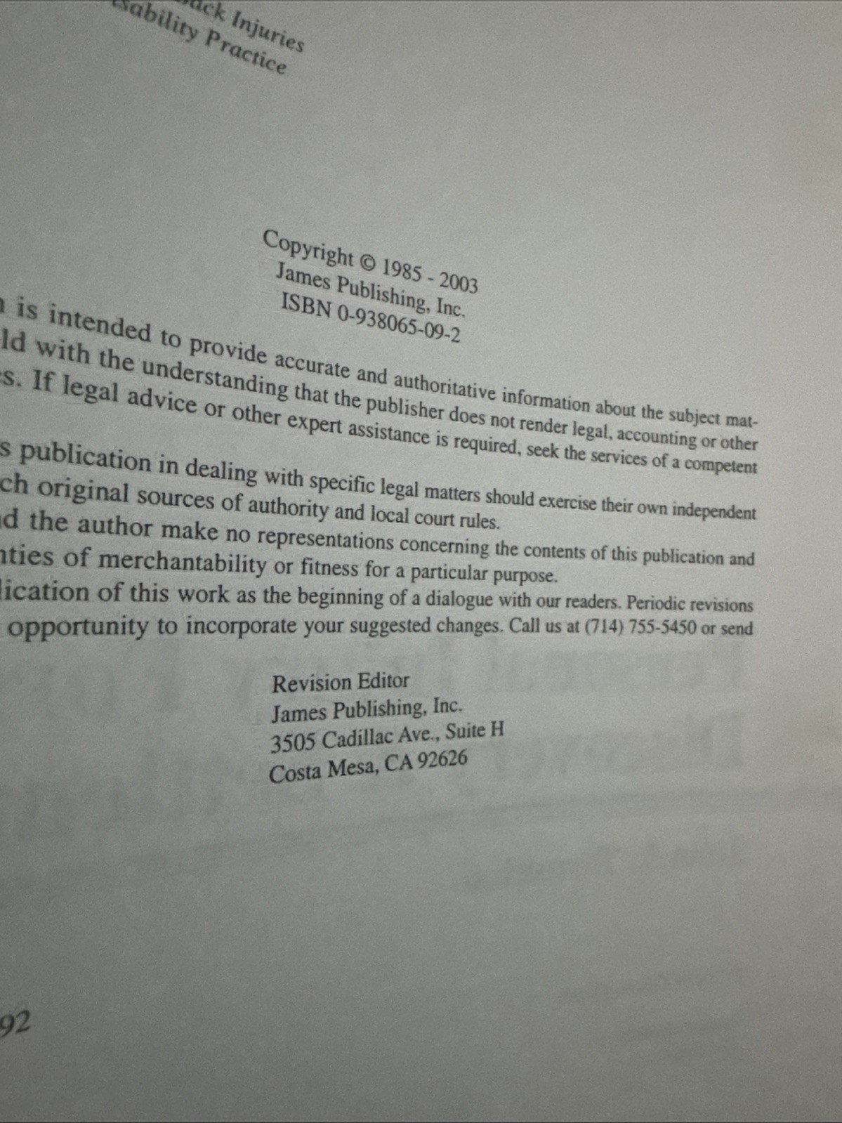 Personal Injury Forms, Discovery Settlement By John A. Tarantino