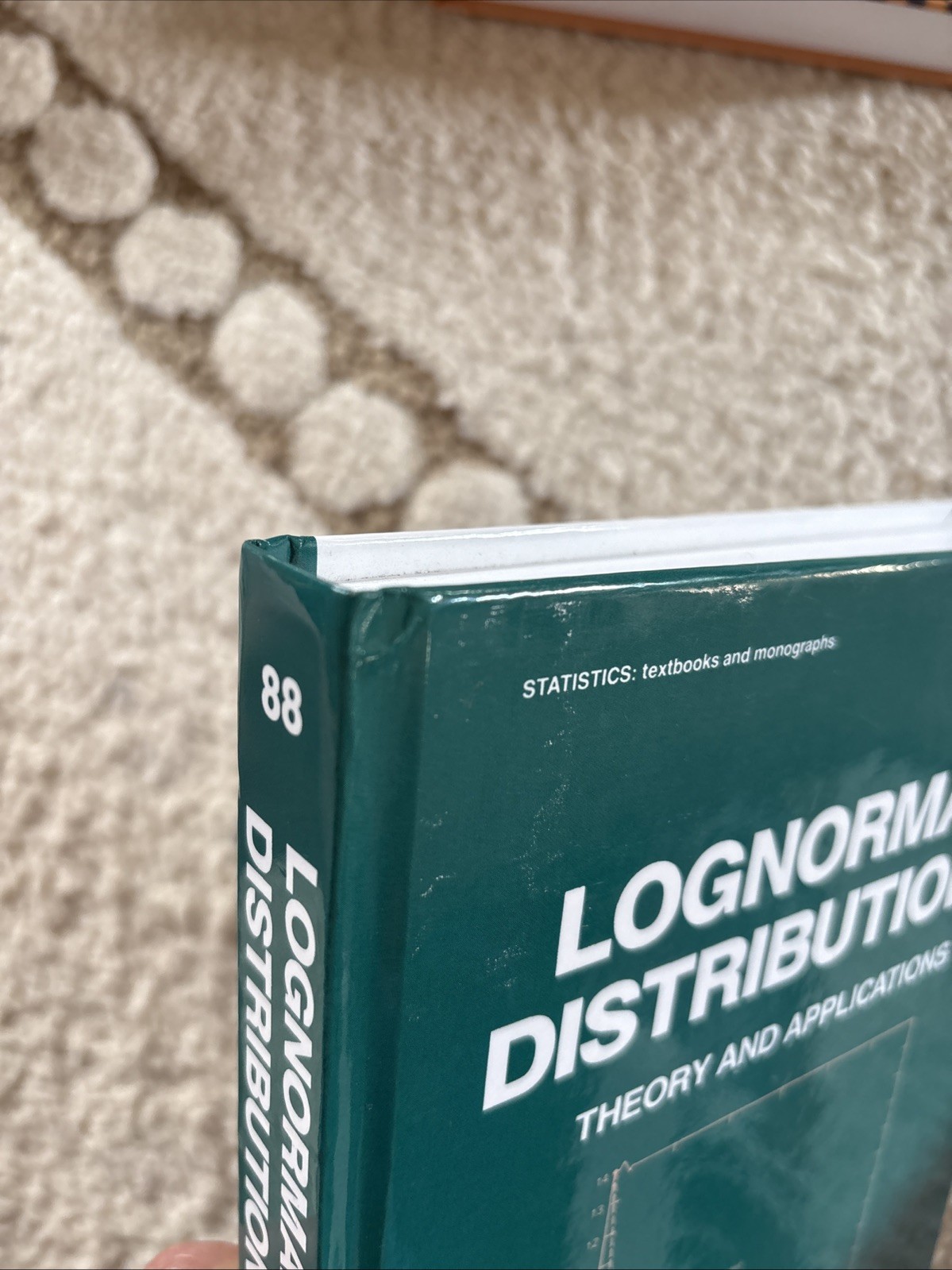 Lognormal Distributions [Theory And Applications) Volume 88