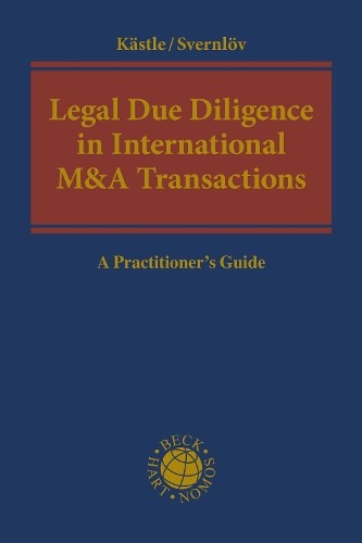 Florian Kästle Legal Due Diligence in International M&A T (Hardback) (UK IMPORT)