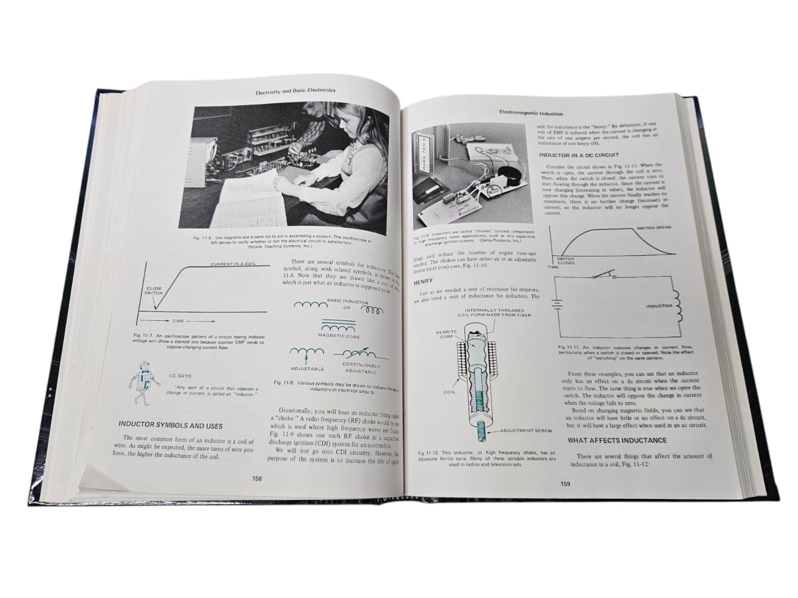 Electricity and Basic Electronics Hardcover Stephen R. Matt Textbook 1994