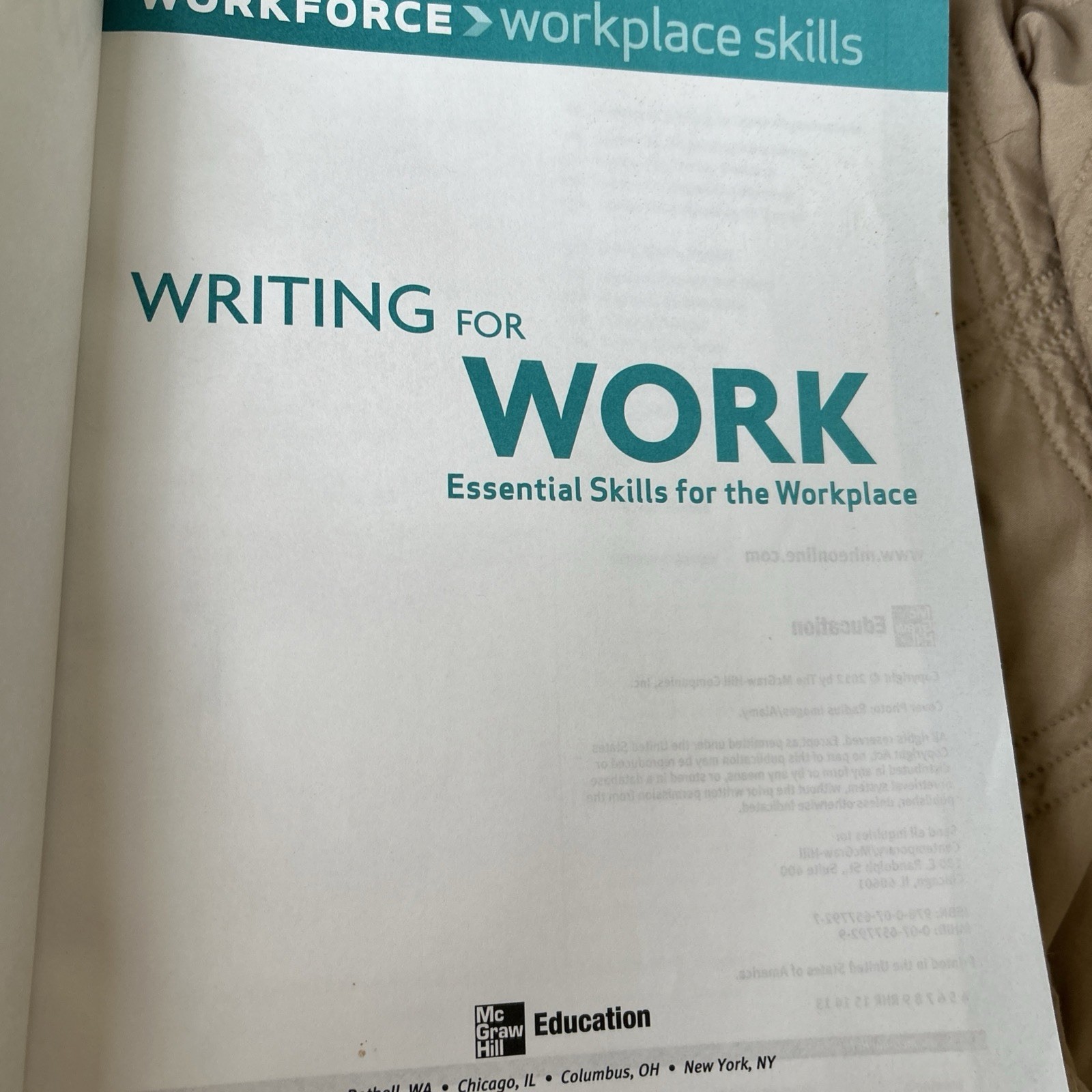 Workplace Skills Writing for Work (25 Pack) by Contemporary (2012, Mixed Lot)