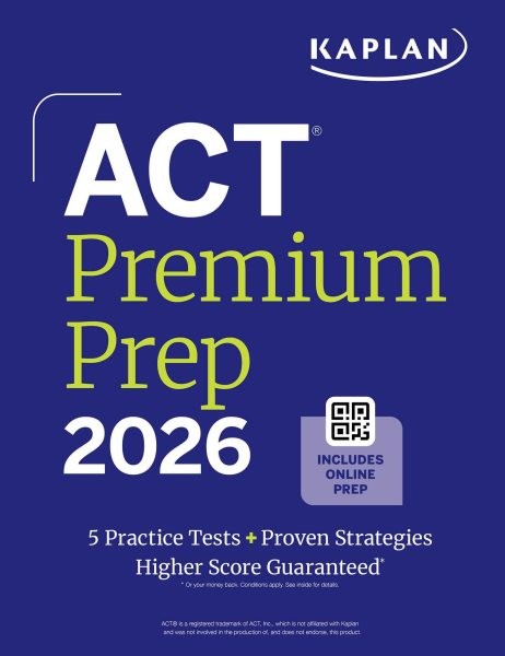 Act Premium Prep 2026, Paperback by Kaplan Test Prep (COR), Brand New, Free s…