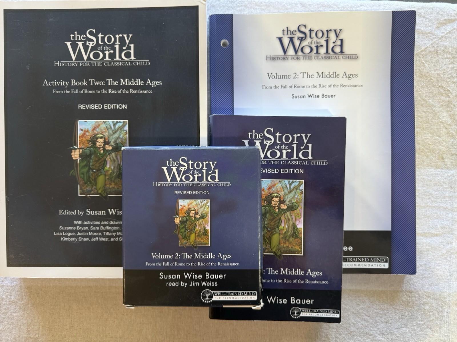 Story of the World Volume 2 The Middle Ages DVDs Activity BK by Susan Wise Bauer