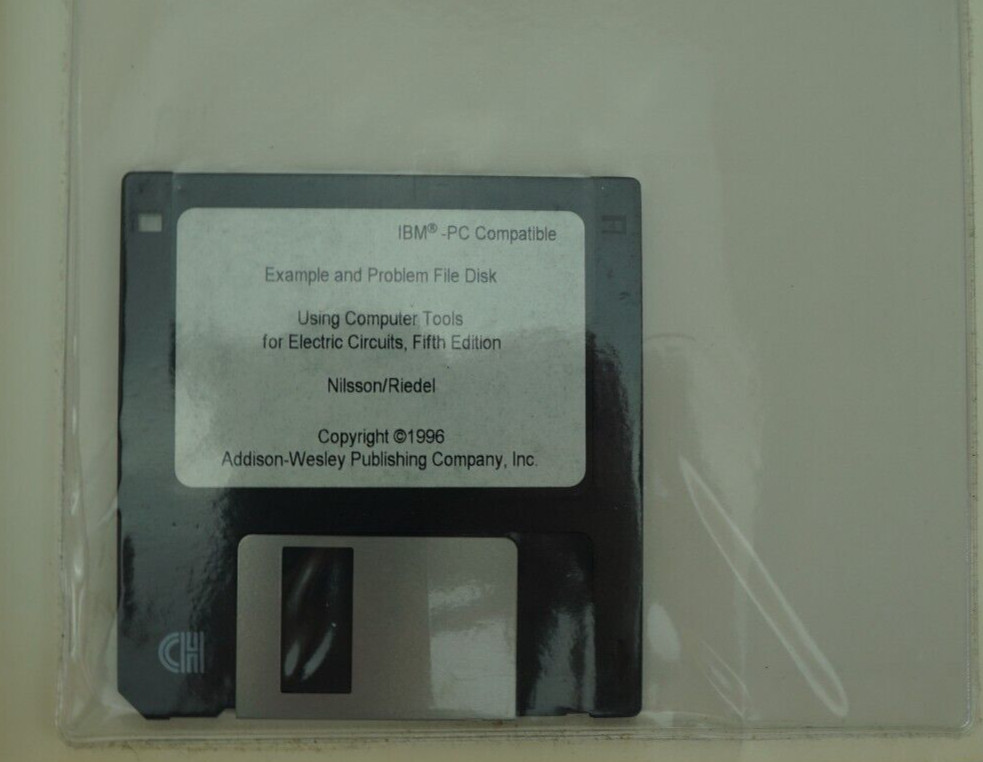 Using computer tools for electric circuits by Susan A. Riedel &James W. Nilsson