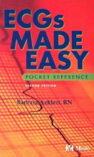 ECGs Made Easy Pocket Guide – 9780323014335, paperback, Aehlert RN BSPA