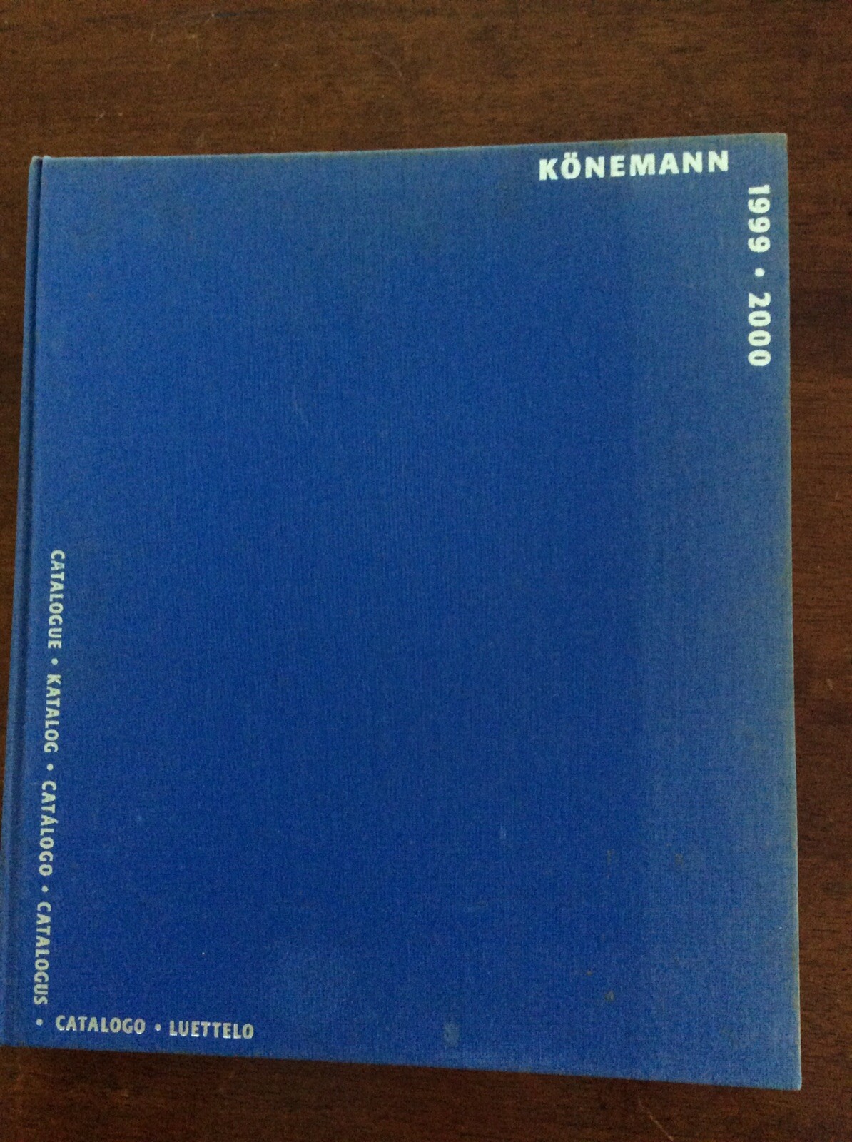 KONEMANN 1999 – 2000 HARDCOVER CATALOGUE LARGE BOOK