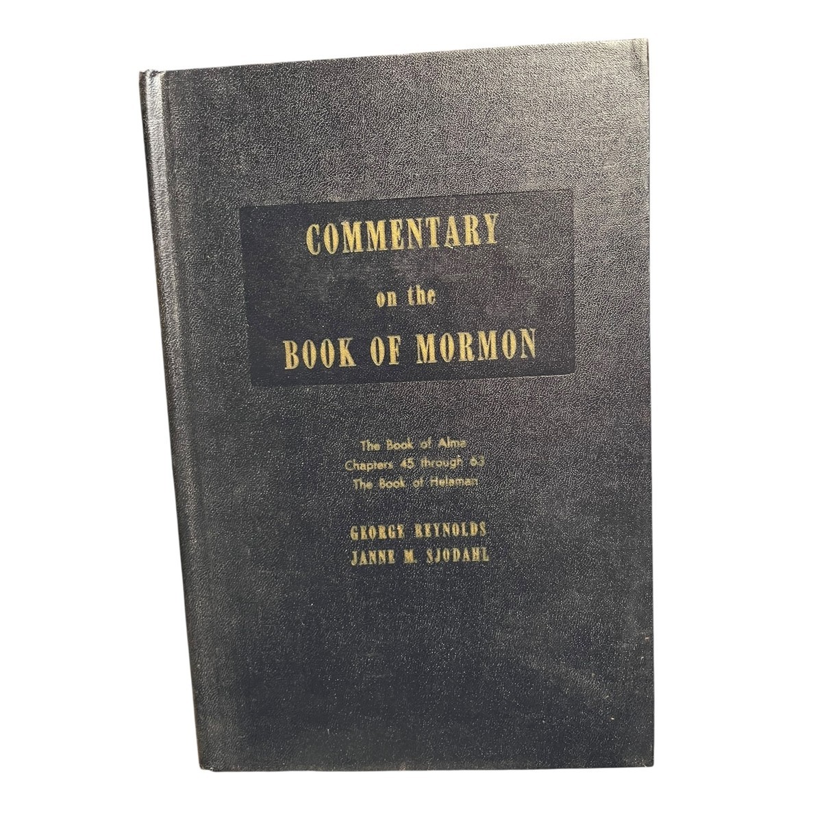 Commentary on the Book of Mormon Vol V – LDS Theology, Rare Hardcover Analysis,
