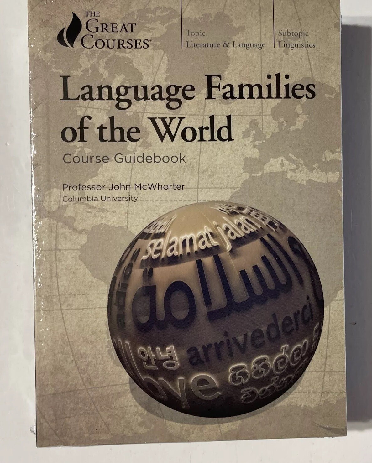DVD Language Families of the World by John McWhorter NEW Great Courses