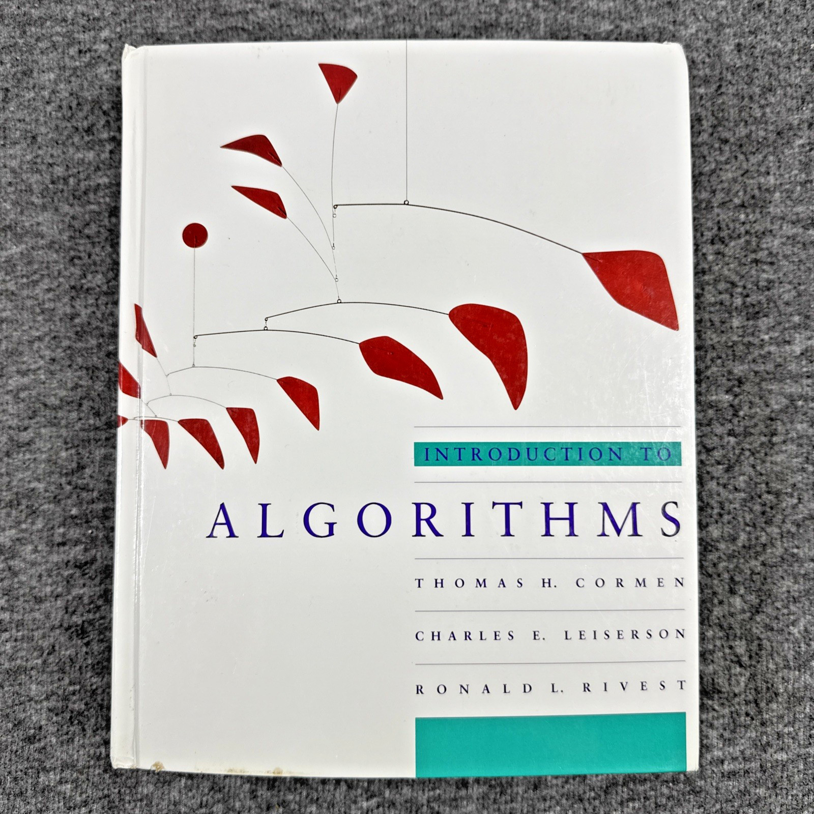 Introduction to Algorithms First Edition 1990 Thomas H. Cormen MIT Press HC