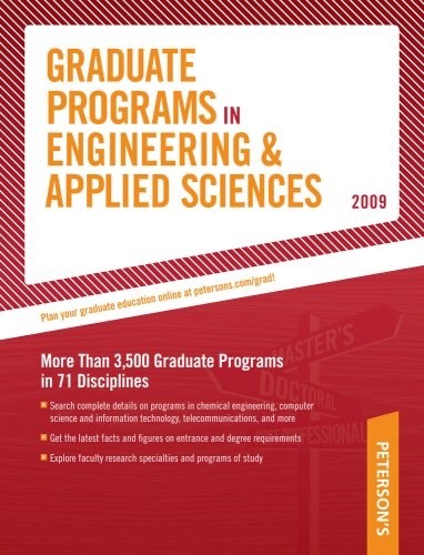Graduate Programs in the Physical Sciences, Mathematics, Agricultural Sciences,