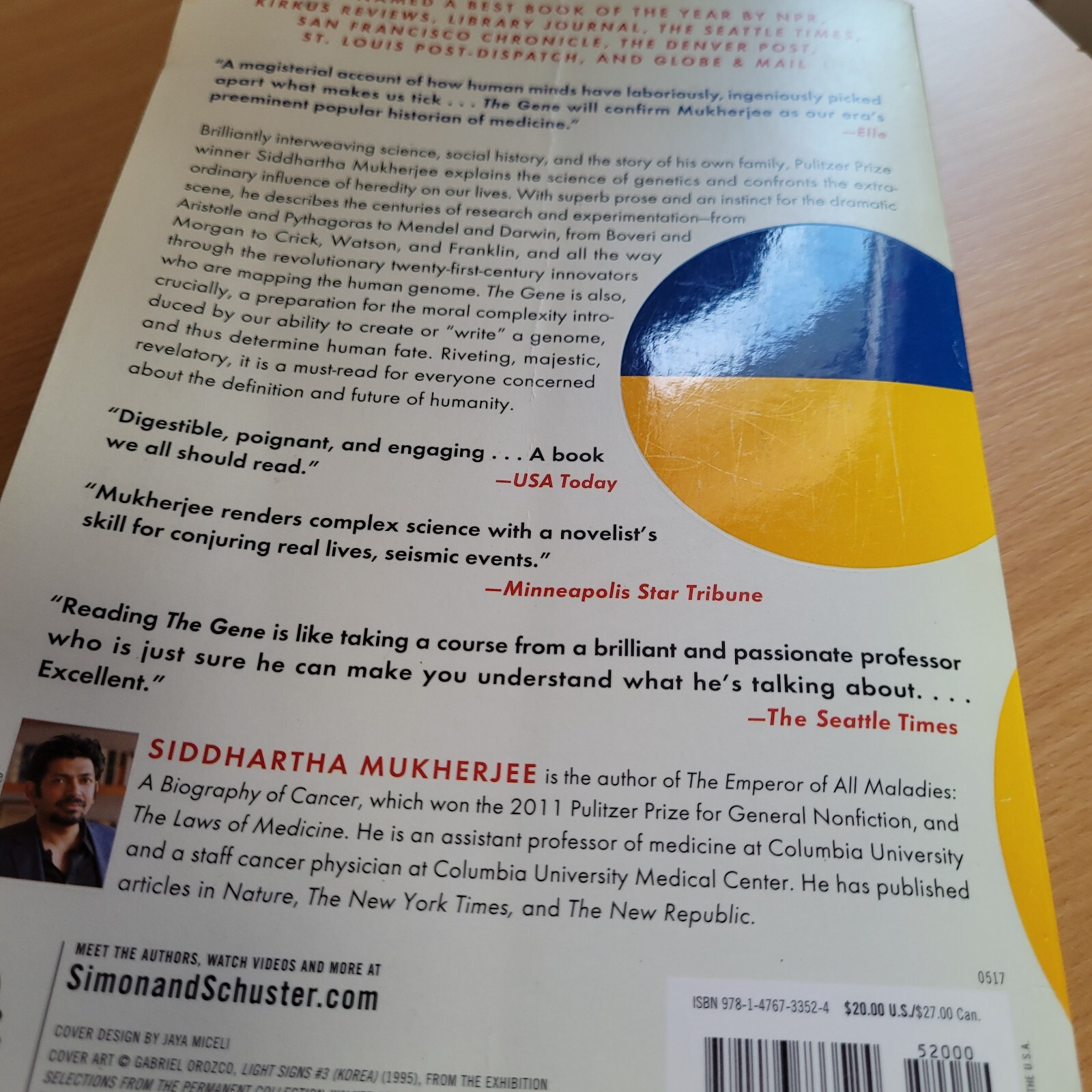 The Gene: An Intimate History – Paperback By Mukherjee, Siddhartha